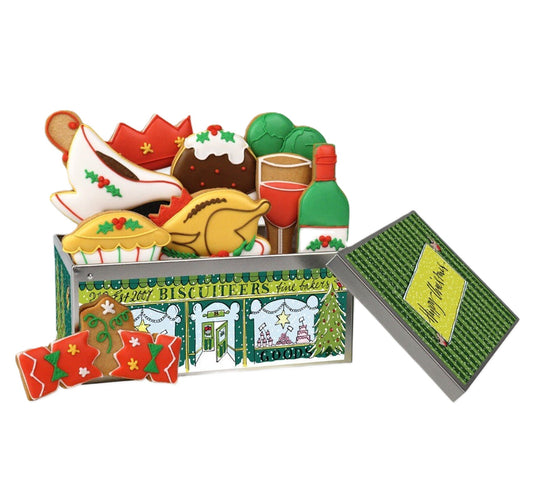 Biscuiteers Christmas Feast Biscuit Tin