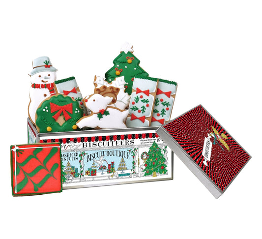 Biscuiteers Merry & Bright Biscuit Tin