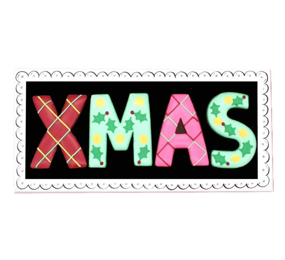 Biscuiteers It's XMAS! Letterbox Biscuits 60g
