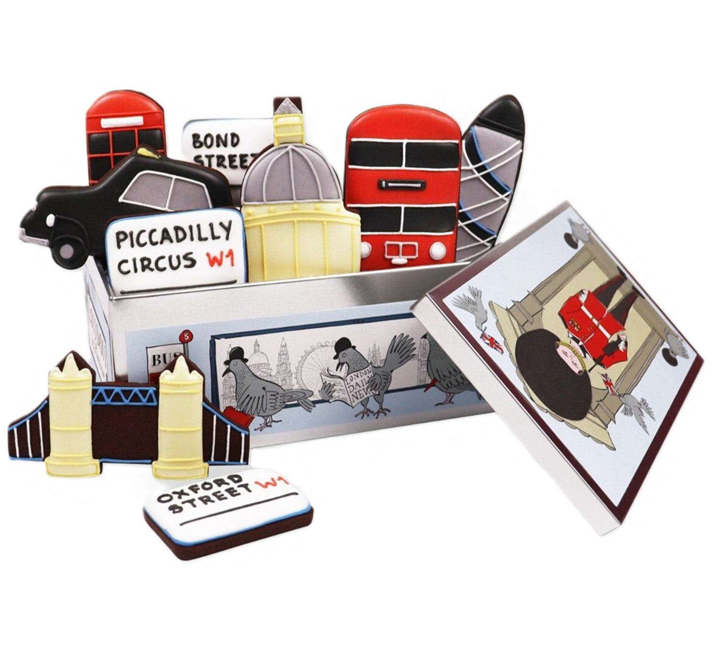 Biscuiteers London Biscuit Tin 160g