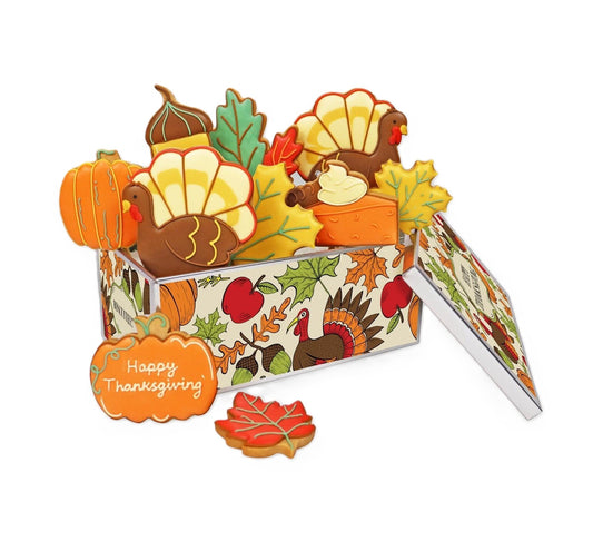 Biscuiteers Thanksgiving Biscuit Tin