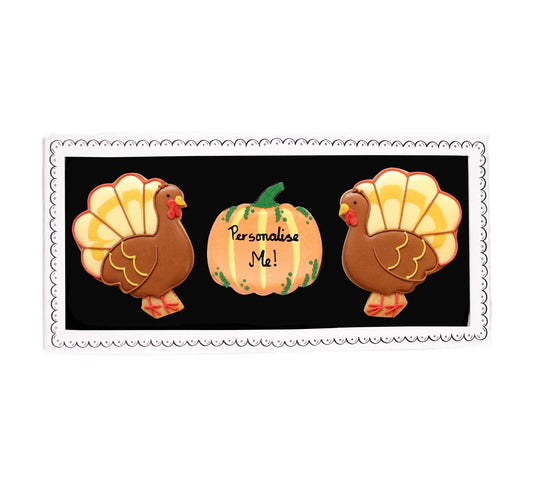 Biscuiteers Thanksgiving Letterbox Biscuits [No Personalisation]