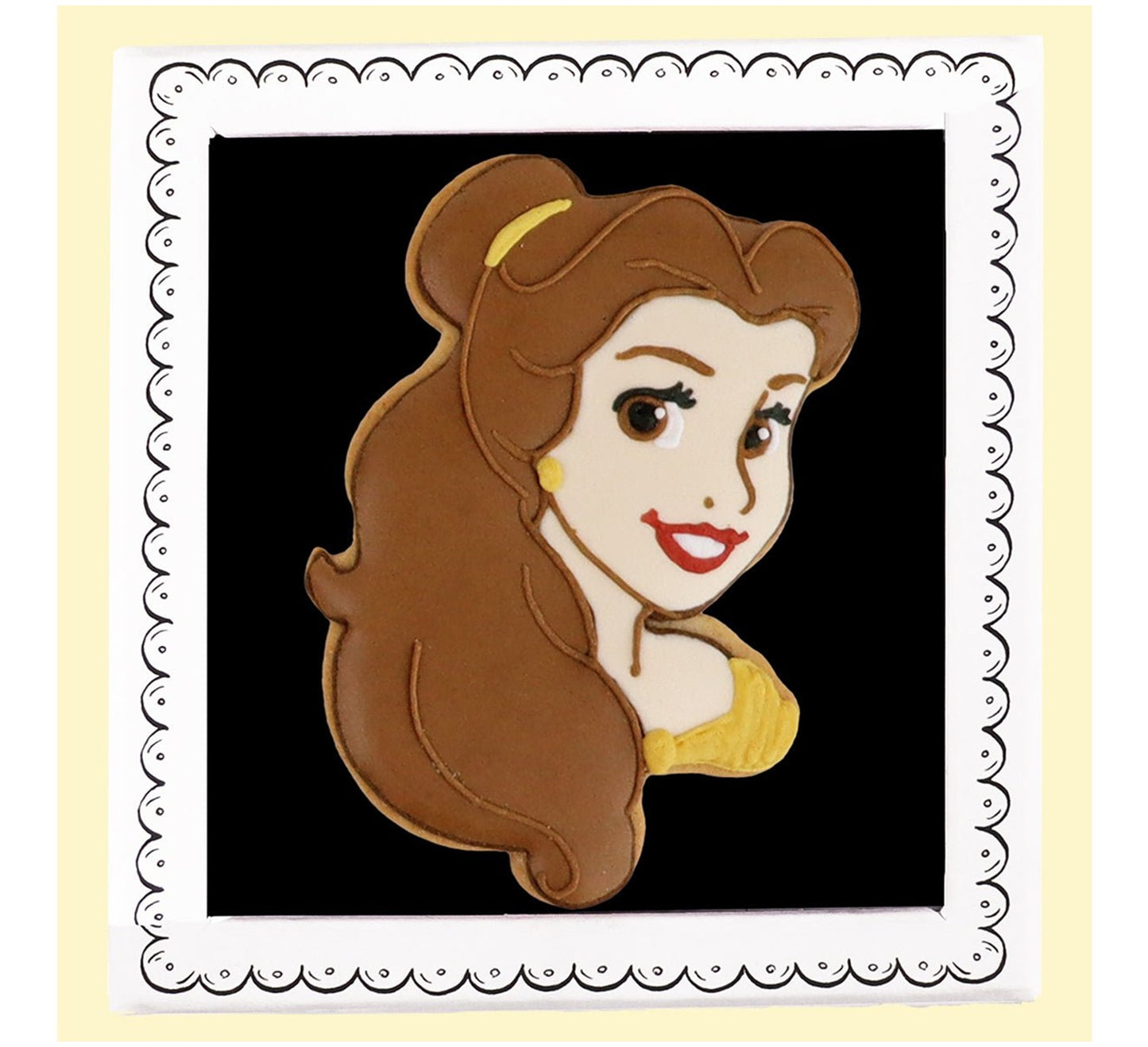 Biscuiteers Disney Belle Biscuit Window Box 15g