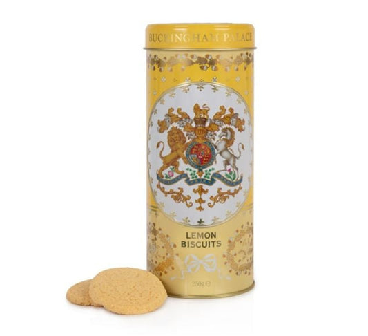 Buckingham Palace Lemon Shortbread Biscuit Tin 250g