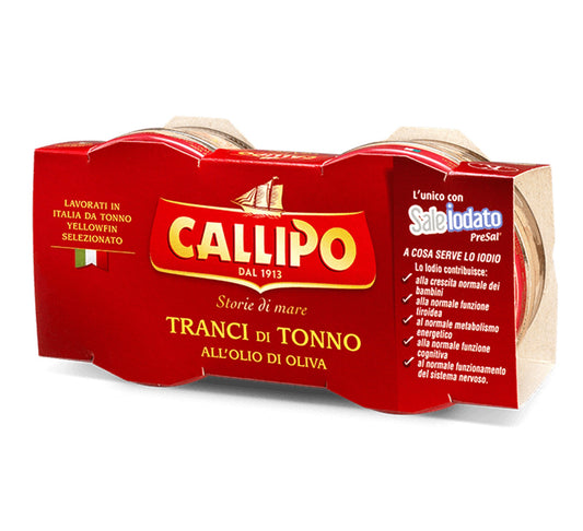 Callipo Tuna Steaks in Olive Oil 160g