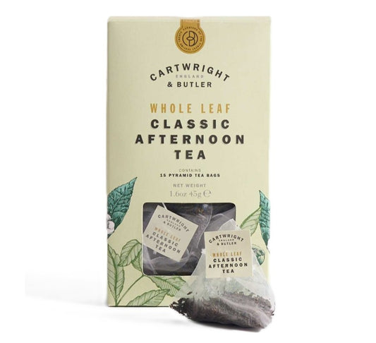 Cartwright & Butler Afternoon Carton Whole Leaf Tea Bags 45g