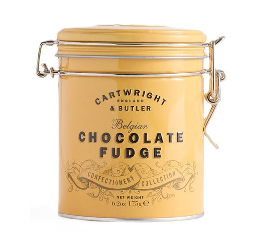Cartwright & Butler Belgian Chocolate Fudge in Tin 175G