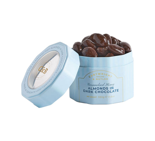 Cartwright & Butler Caramelised Honey Almonds in Dark Chocolate 330g