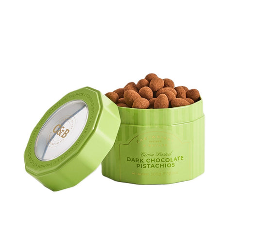 Cartwright & Butler Cocoa Dusted Dark Chocolate Pistachios 300g