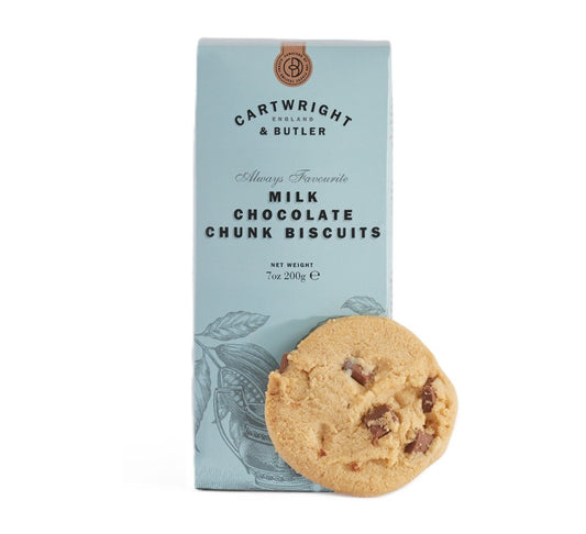 Cartwright & Butler Milk Chocolate Chunk Biscuits 200g