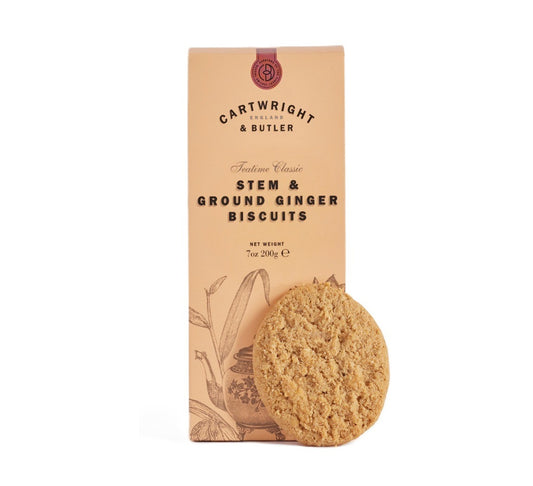 Cartwright & Butler Stem & Ground Ginger Biscuits in Carton 200g