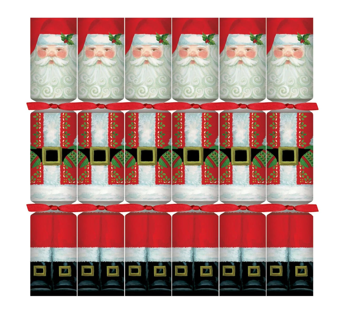Santa Claus Celebration Crackers - 6 Per Box