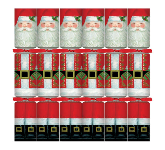 Santa Claus Celebration Crackers - 6 Per Box