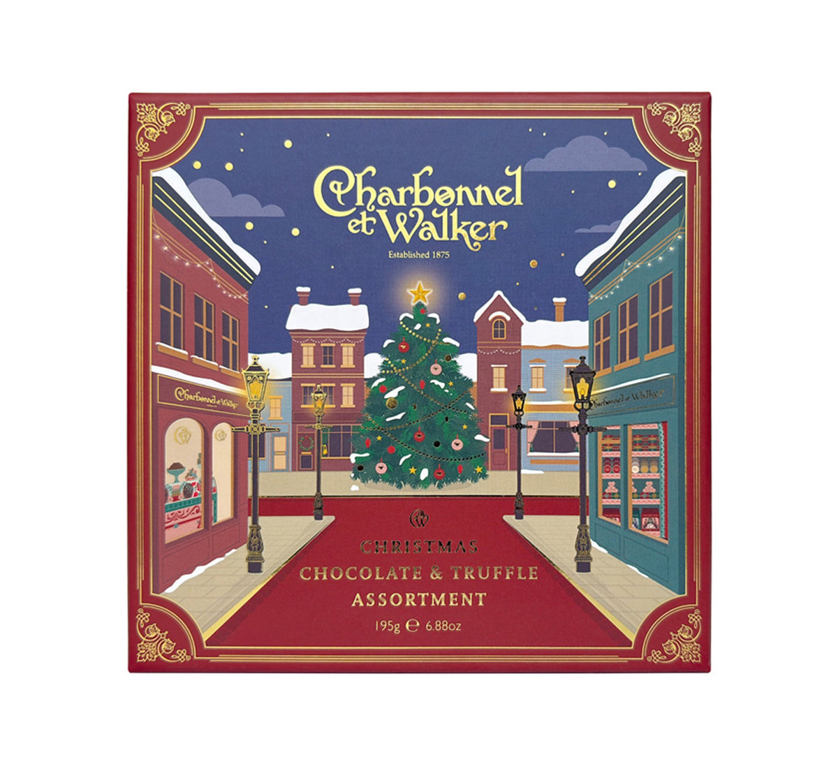 Charbonnel et Walker Christmas 16 Piece Chocolate & Truffle Assortment 195g