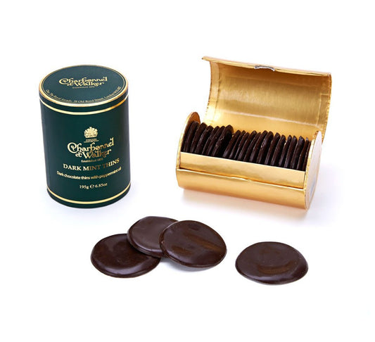 Charbonnel et Walker Dark Mint Chocolate Thins 200g