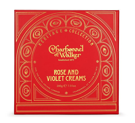Charbonnel et Walker Heritage Collection Rose & Violet Creams 200g