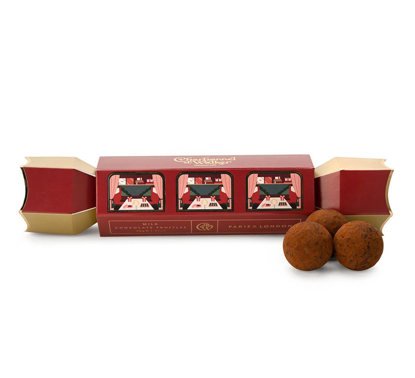 Charbonnel et Walker Milk Chocolate Truffle Cracker 36g