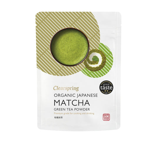 Clearspring Organic Japanese Matcha Green Tea Powder - Premium Grade 100g