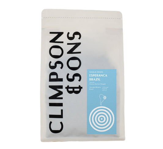 Climpson & Sons Esperança Whole Bean Coffee 250g