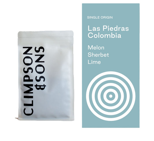 Climpson & Sons Las Piedras (Colombia) Whole Bean Coffee 250g