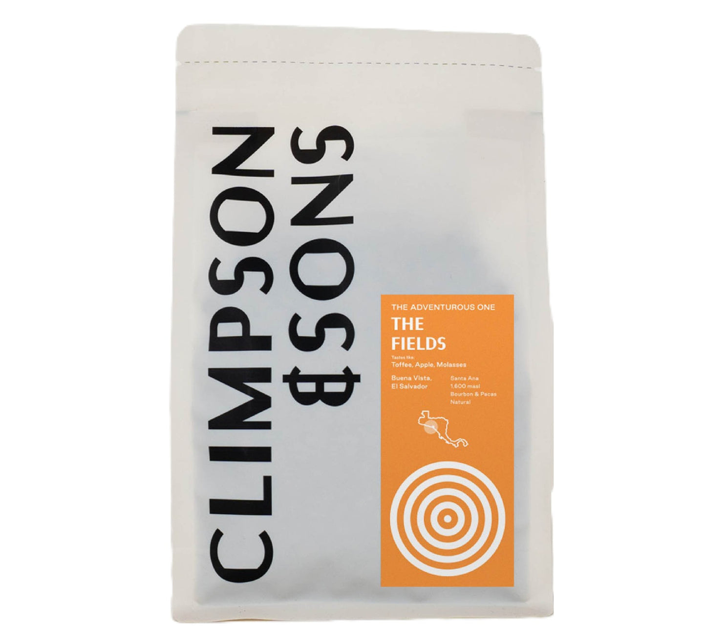 Climpson & Sons The Fields Whole Bean Coffee 250g