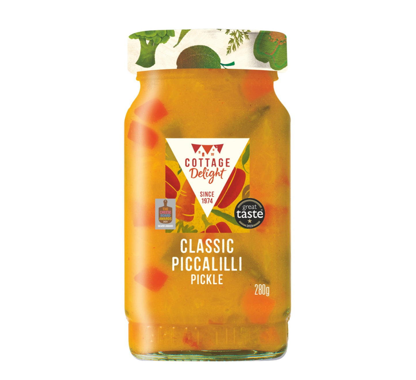 Cottage Delight Classic Piccalilli Pickle 280g