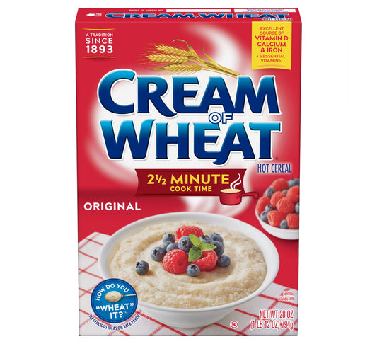 Cream of Wheat Original 2½ Minute Hot Cereal 794g