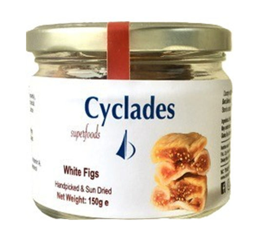 Cyclades Handpicked & Sun Dried White Figs 150g