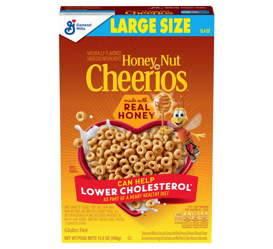 General Mills Honey Nut Cheerios 436g