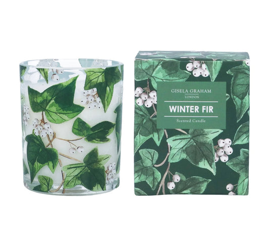 Gisela Graham Winter Fir Boxed Scented Candle