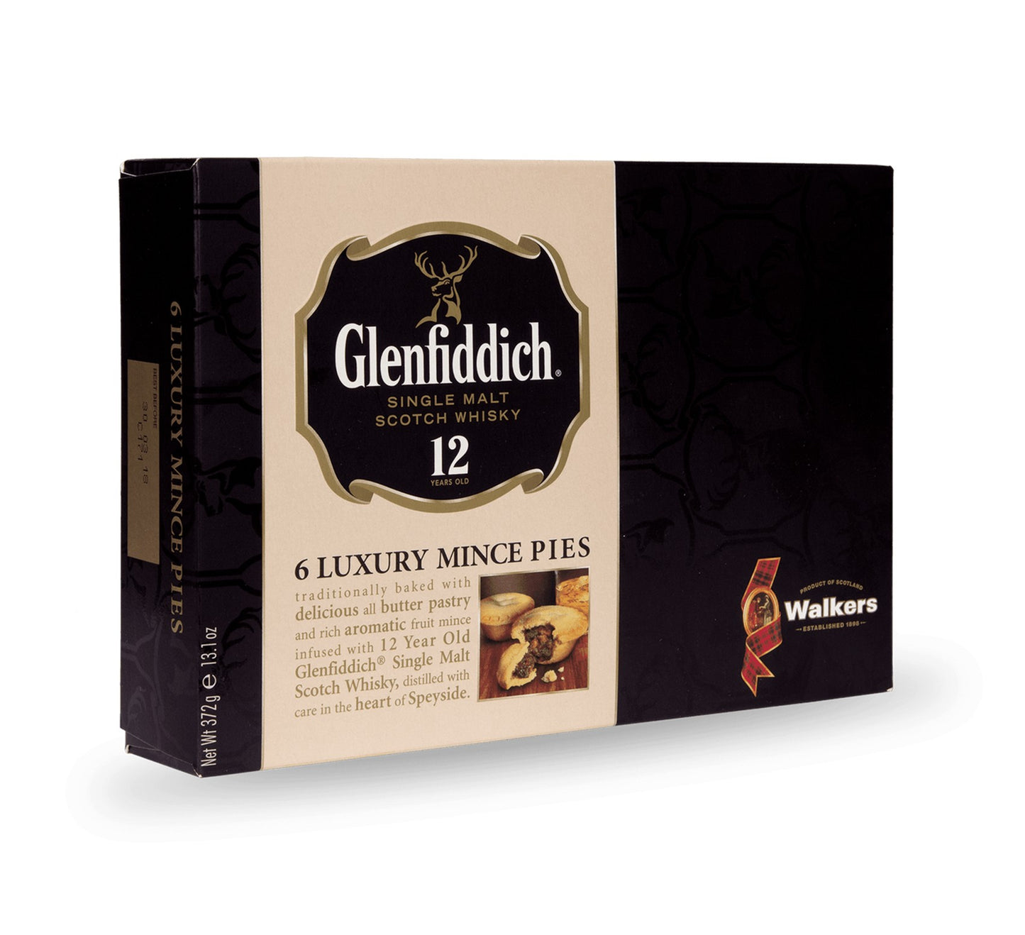 Walkers Shortbread Luxury Glenfiddich Mince Pies 372g