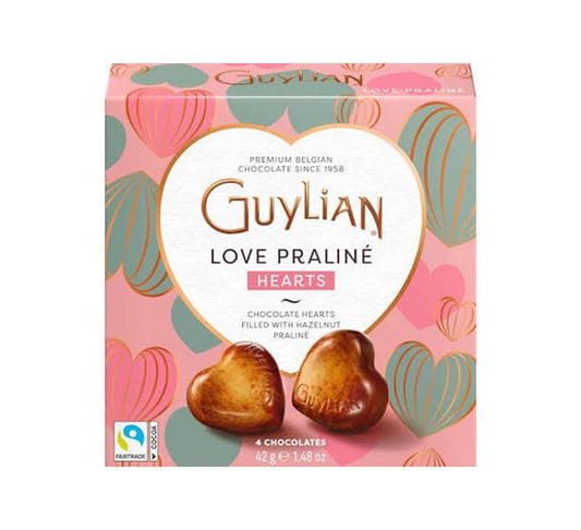 Guylian Love Praline Chocolate Hearts 42g