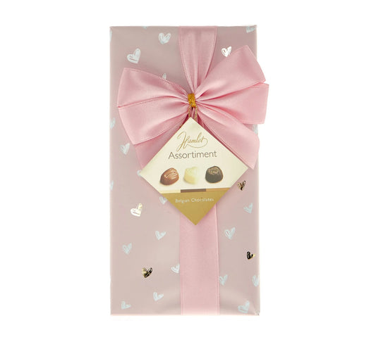 Hamlet Belgian Chocolate Assortment - Pink Hearts 250g