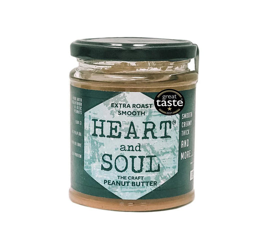 Heart and Soul Extra Roast Smooth Peanut Butter 280g