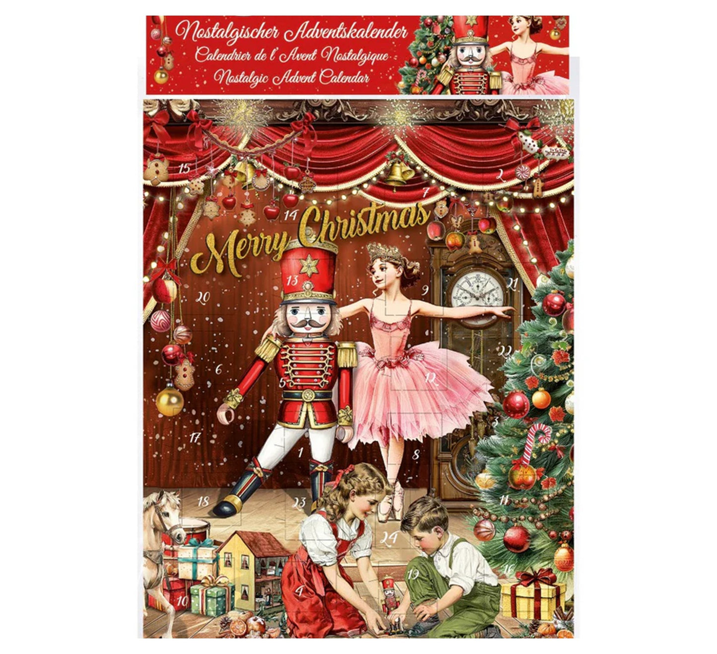 Confiserie Heidel Nutcracker Advent Calendar 75g