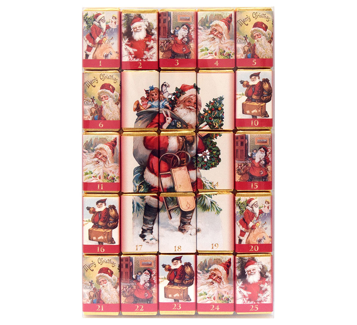 House of Dorchester Santa Milk Chocolate Advent Calendar 250g