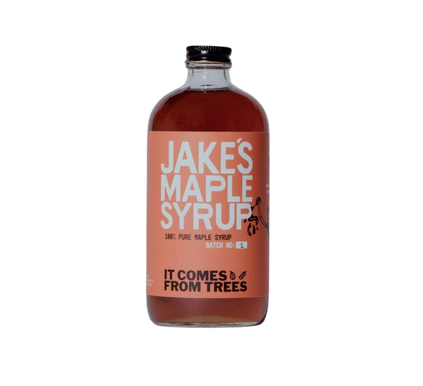Jake's 100% Pure Wood Fired Maple Syrup 237ml