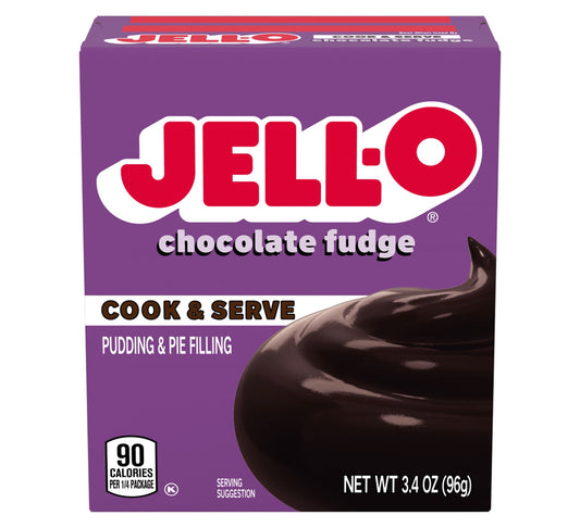Jell-O Chocolate Fudge Pudding 96g