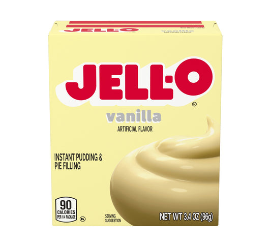 Jell-O Vanilla Pudding 96g