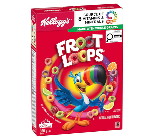 Kellogg's Canadian Froot Loops 320g