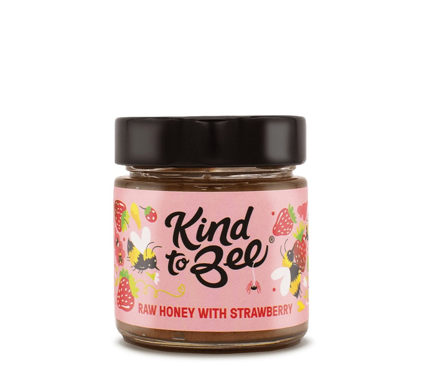 Kind To Bee Raw Honey with Strawberry 250g