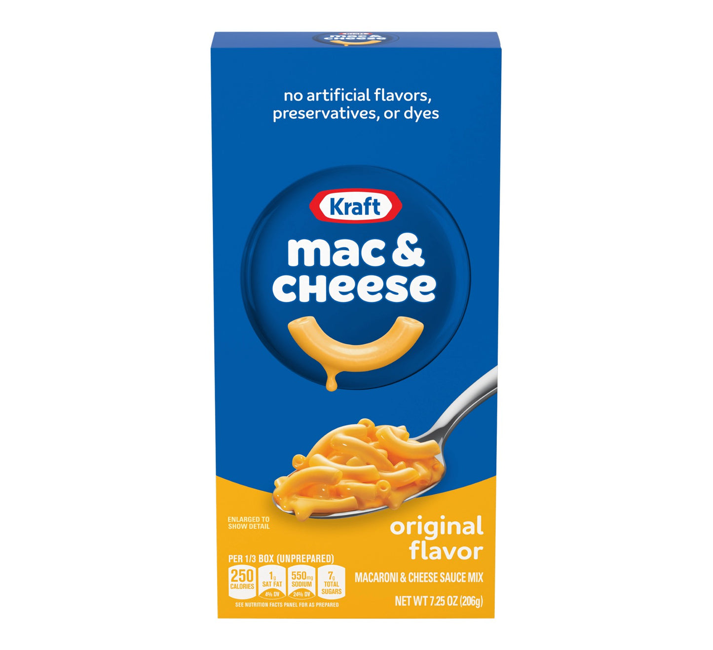 Kraft Original Flavour Macaroni & Cheese Dinner 206g