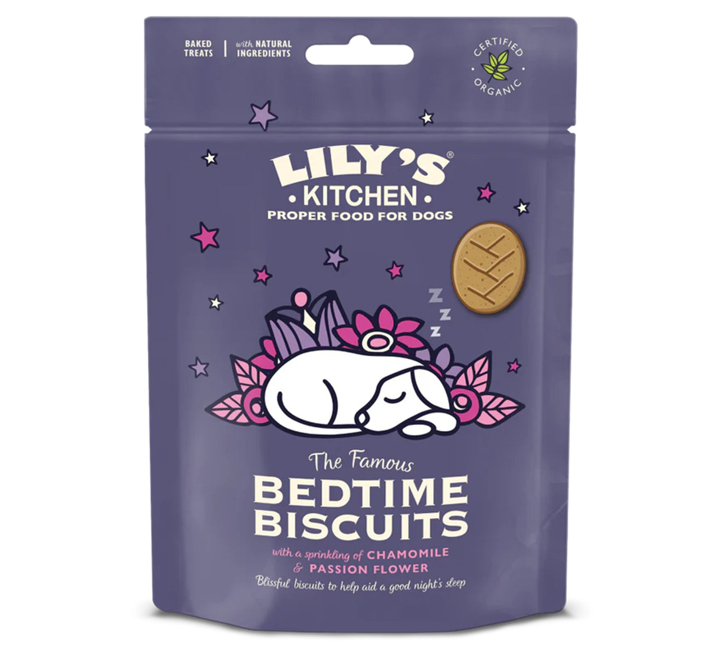 Lily's Kitchen Organic Bedtime Biscuits 80g
