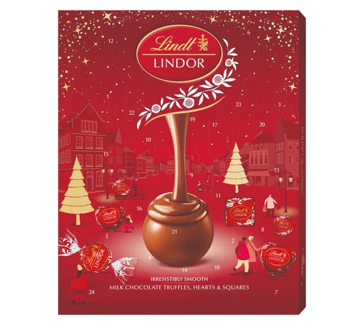 Lindt Lindor Milk Chocolate Advent Calendar 235g