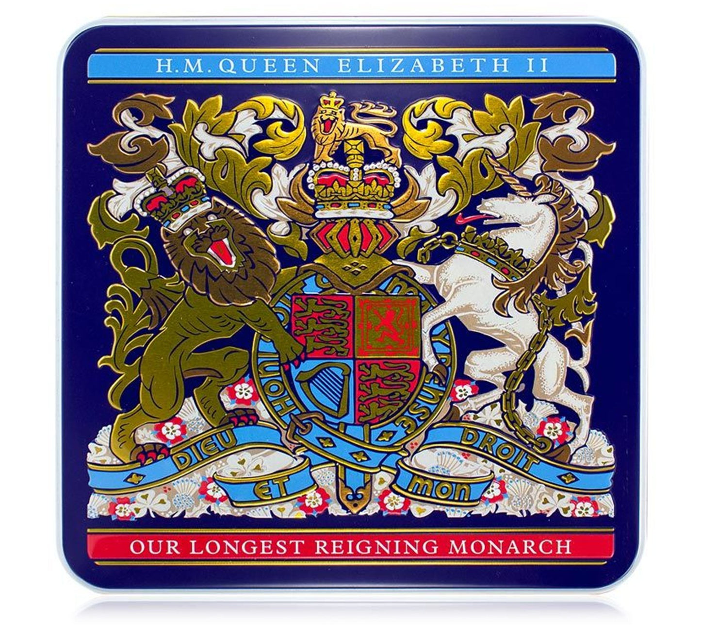 Longest Reigning Monarch Chocolate Biscuit Tin 425g