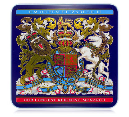Longest Reigning Monarch Chocolate Biscuit Tin 425g