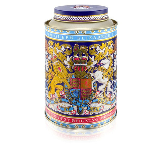 Longest Reigning Monarch Tea Caddy 125g