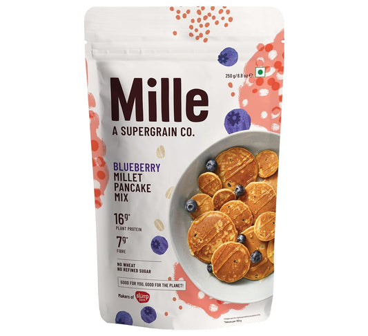 Mille Blueberry Millet Pancake Mix 250g