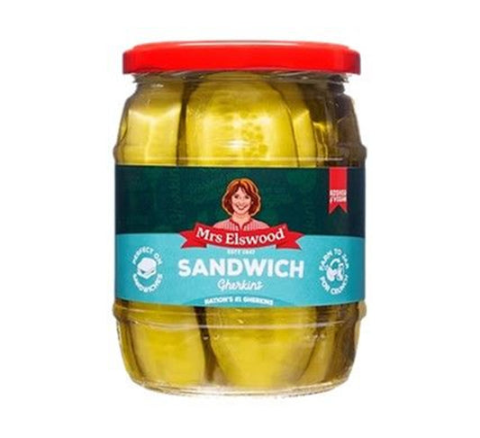 Mrs Elswood Sandwich Gherkins 540g