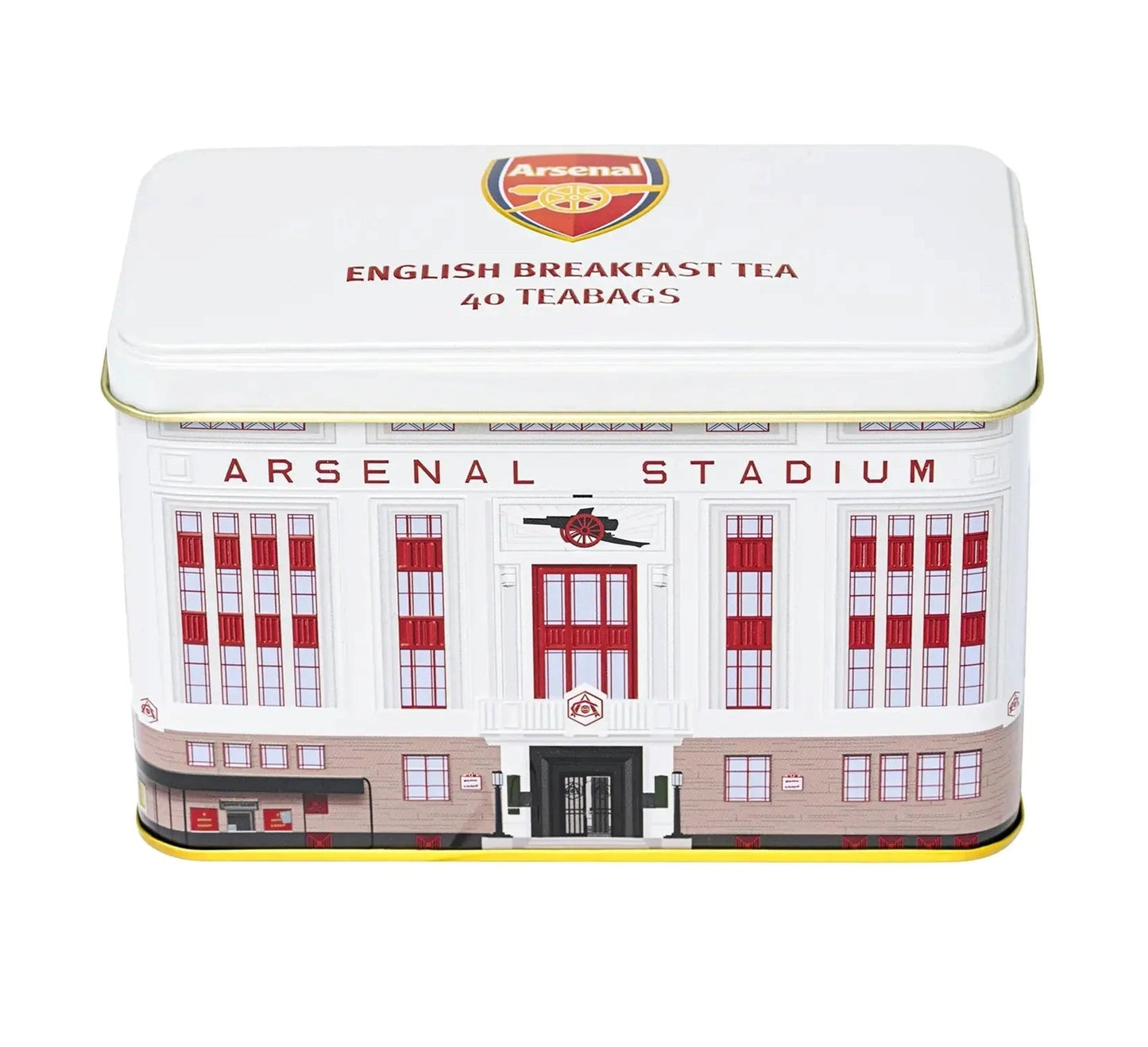 New English Teas Arsenal FC Highbury Classic Tea Tin 40's 80g